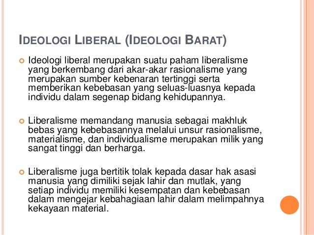 Ideologi Ideologi Besar