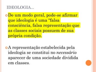 IDEOLOGIA...
 