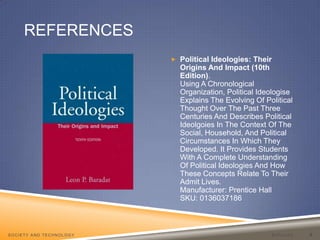 Political Ideologies: Their Origins and Impact