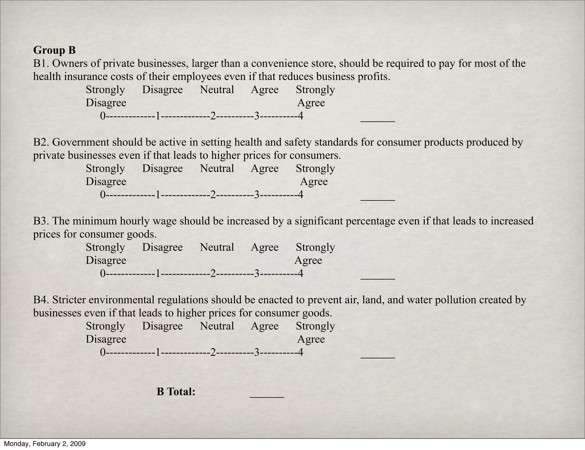 Ideology: B&W Chap 1