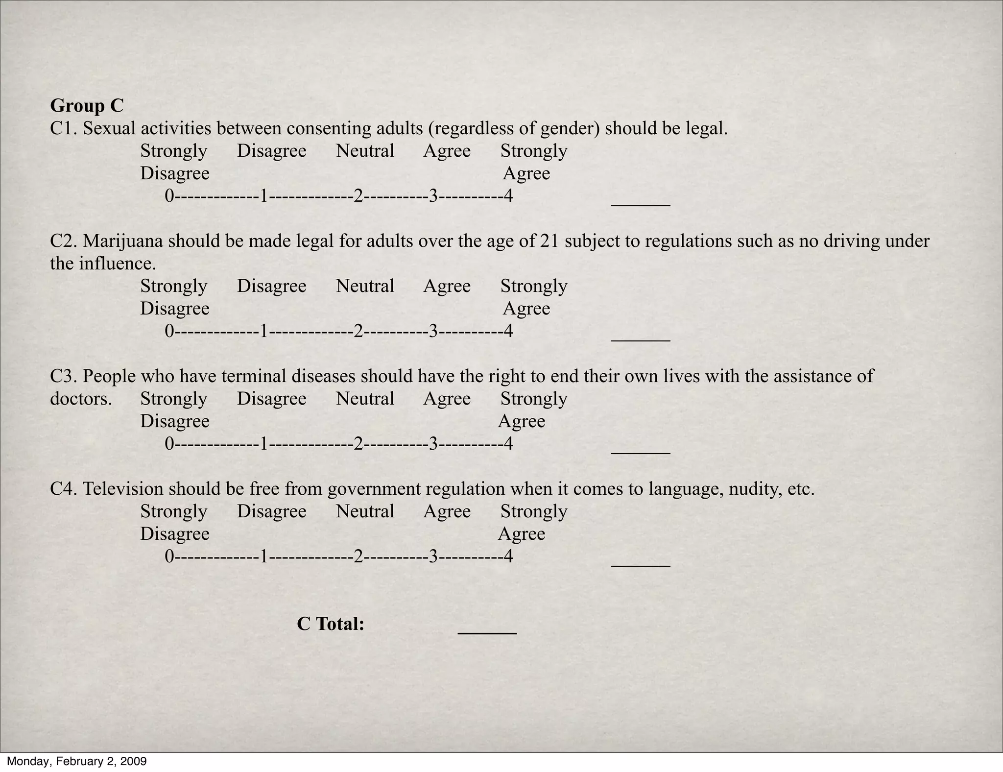 Ideology: B&W Chap 1