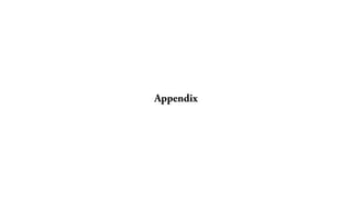 Appendix
 