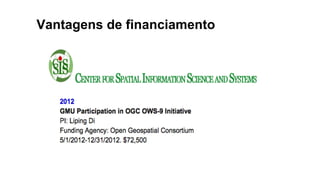 Vantagens de financiamento
 