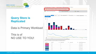 Idera live 2021: Performance Tuning Azure SQL Database by Monica ...