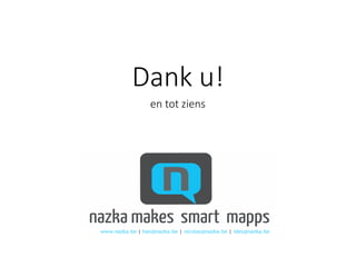 Dank u! 
en tot ziens 