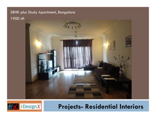 3BHK plus Study Apartment, Bangalore
1900 sft

Projects- Residential Interiors

 