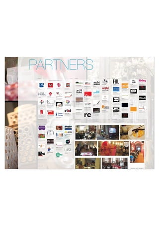 29/08/2013 17:59FLORENCEDESIGNWEEK
Page 1 of 4http://cargocollective.com/PARTNERS
HERE IS LIST OF OUR WORLDWIDE SUPPORTERS HOME
MiBAC
Ministero per i Beni e le Attività Culturali
www.beniculturali.it
Regione Toscana
Regione Toscana www.regione.toscana.it
Provincia di Firenze
Provincia di Firenze www.provincia.fi.it
Comune di Calenzano
Comune di Calenzano
http://web.comune.calenzano.fi.it
Comune di Firenze
Comune di Firenze http://www.comune.fi.it
Biblioteca Nazionale Centrale di
Firenze
L'attuale Biblioteca Nazionale Centrale di
Firenze ha origine dalla biblioteca privata di
Antonio Magliabechi, costituita da circa
30.000 volumi, lasciata nel 1714,...
CNA FIRENZE CAMERA DI COMMERCIO DI
FIRENZE
Agenzia per il Turismo di Firenze
Agenzia Per il Turismo di Firenze L’Agenzia
per il Turismo, o APT, promuove la città e il
territorio che la circonda, composto da 44
comuni e...
ARCHIVIO DI STATO DI FIRENZE
Con decreto del 20 febbraio 1852 il
granduca Leopoldo II di Toscana istituì in
Firenze una Direzione centrale degli archivi
di Stato con il compito di...
FIRENZE CONVENTION BUREAU
Design d'Autore
Design d'Autore Lifestyle and Trends Il
Magazine online Design d'Autore vi porta in
un viaggio squisitamente visivo tra arte,
architettura, interior design,...
ARTEDOSSIER - GIUNTI
ARTEDOSSIER www.artonline.it/ La rivista,
che offre l’esclusiva formula rivista +
dossier, racconta l’arte del passato e
introduce le mostre del...
The London Design Festival
London Design Festival Andato per la prima
volta in scena nel 2003, il London Design
Festival è uno degli eventi annuali più
importanti al mondo per quanto...
SAINT PETERSBURG DESIGN WEEK
www.spbdesignweek.ru/ TIME 2 DESIGN!
From 23 till 30 of May 2012 The
international project comes to Northern
Capital of Russia with the help of...
The international project
PATRONAT COSTA BRAVA
http://costabrava.org/es
29/08/2013 17:59FLORENCEDESIGNWEEK
Page 2 of 4http://cargocollective.com/PARTNERS
VIVID ARTS NETWORK
STILE ITALIANO MAGAZINE
http://www.stileitalianomagazine.it/index.php/it/ ARTTOUR INTERNATIONAL
MAGAZINE
Arttour International Magazine Reaches over
one million online readers and targets
50,000 readers on the printed publication in
more than 64 countries around...
Archiproducts
www.archiproducts.com
Archiportale
www.archiportale.com
Archilovers
www.archilovers.com TENT
Tent London Ian Rudge, fondatore del 100%
Design e Jimmy MacDonald, fondatore del
100% East, organizzano e promuovono
mostre di design in base alle...
FUA - Florence University of the
Arts
Florence University of the Arts is the
academic entity of the Palazzi foundation. It
gathers several schools according to a rich
offering of academic...
GRAND HOTEL MINERVA
GRAND HOTEL MINERVA Il Grand Hotel
Minerva è uno dei più antichi hotel fiorentini
(1850) e si affaccia su Piazza S. M. Novella.
Negli anni ‘50 divenne una...PALAZZO BORGHESE
The Palace, originally from the XV century, is
an exclusive venue for events, ceremonies,
conferences and galas. Palazzo Borghese will
open its elegant doors... UNIVERSITA' DEGLI STUDI DI
FIRENZE
SES VISTES VILLA - CADAQUéS -
COSTA BRAVA
Just a short walk from Cadaqués on the
Costa Brava, Ses Vistes is a luxury villa
situated right on the front line of the Bay of
Port Lligat on the spectacular Cap... FLORENCE BIENNALE
IX Biennale - Etica: DNA dell'Arte Si intitola
"Etica, DNA dell'Arte" la nona edizione di
Florence Biennale, mostra tutta dedicata al
contemporaneo in grado di...Leonardo Case & Stili
Leonardo Case & Stili Leonardo è la
televisione per gli appassionati della casa e
del giardino. Grazie ad un palinsesto
interamente dedicato...
Class Life
Class Life Class Life e' la prima guida
televisiva al meglio della eleganza, del
benessere, del lusso. E' in onda ogni
settimana il sabato e la domenica...
AREA - Il Sole 24 Ore
29/08/2013 17:59FLORENCEDESIGNWEEK
Page 3 of 4http://cargocollective.com/PARTNERS
Bimestrale internazionale di cultura e
informazione sul progetto (bilingue) Rivista
internazionale di cultura e informazione sul
progetto, dedicata ad architetti,...
LIVING 24 - Il Sole 24 Ore
Living24 è il portale de Il Sole 24 Ore
Business Media / Gruppo 24Ore dedicato
all'arredo, i complementi d'arredo, l'interior
design della casa, della cucina e del...
FUL MAGAZINE
www.firenzeurbanlifestyle.com
FLORENCE URBAN LIFESTYLE
CITY VISION
CITYVISION Rome www.cityvision-mag.com
CityVision è un laboratorio d’architettura
nato per far dialogare l’attuale città
contemporanea con la sua...
Indipendent architecture stuff
ARCHINFO - Il Sole 24 Ore
Archinfo è edito da Il Sole 24 Ore Business
Media e rappresenta il punto di riferimento
web per informazioni, servizi, conenuti
speciali e per tutto l'aggiornemo... Planet Luxury
Planet Luxury Planet Luxury è un nuovo
portale web nato per soddisfare la voglia di
stile e di esclusività, rivolgendosi a tutti
coloro che fanno della...
Lifestyle Magazine
Lifestylemagazine è di matrice
prevalentemente italiana con sguardi
internazionali, vive in molti luoghi, inviato in
azienda e ricevuto a casa su abbonamento,
o...
DAAF portal
DAAFportal è il primo portale che consente a
Design Architettura Arte e Fashion di entrare
in sinergia tra loro incontrandosi in un unico
spazio virtuale al fine...
Vera Classe
Vera Classe Il portale dedicato agli amanti
del bello, delle buone maniere e del bien
vivre. http://www.veraclasse.it
ITALIC
ITALIC è un giornale mensile di informazione
ideato dall’editore Label. Si rivolge alla parte
più attiva e dinamica del paese e vuole
colmare un vuoto nel...
Busta
Busta è un mensile gratuito, innovativo,
fortemente targettizzato e fidelizzante,
poichè è studiato per essere collezionato. La
sua identità visiva è...
4A MAGAZINE
ARTEMIDE
Il Gruppo Artemide è stato fondato da
Ernesto Gismondi e Sergio Mazza nel 1959
ed è una azienda specializzata
essenzialmente nella produzione di
accessori per... PALOMAR WEB
PALOMAR Sciorùm, Palazzo Antinori
Aldobrandini (nel giardino) Via dè Serragli, 9,
Firenze Contatto: 055 21 21...
GIOVANNETTI
MARTINELLI LUCE S.P.A.
Martinelli Luce rappresenta oltre
cinquant’anni di storia dedicati alla
produzione di lampade e sistemi di
illuminazione. Gli apparecchi Martinelli
Luce...
IDNF
29/08/2013 17:59FLORENCEDESIGNWEEK
Page 4 of 4http://cargocollective.com/PARTNERS
International Design Network Foundation
was created to establish and foster
international communication and
cooperation through design activities, in the
belief...
MMM UniFi
Master in Multimedia Content Design
Università degli Studi di Firenze Giunto oggi
alla XIII edizione (a.a. 2010/2011) il Master
in Multimedia Content...
R.A.I.
BEN&JERRY'S
SUSTAINABLE ICE CREAM
WHEN IN FLORENCE
www.wheninflorence.com Via Giuseppe
Verdi, 46 50122 Firenze 055 386 0864
RETALCO
RETALCO - E COMMERCE LEADER
E-COMMERCE LEADER
A As Architecture
A As Architecture
LE POLVERIERE
L’Associazione culturale Le polveriere è
attiva dal 2011 nel campo della promozione
della cultura architettonica e nella
realizzazione di iniziative volte a...
FONDAZIONE ENRICO COVERI
Massimo Sansavini - Installazione fino al 10
giugno 2011 Galleria del Palazzo - Palazzo
Coveri lungarno Guicciardini 19 Firenze FI
orario: martedì - sabato...
WWW.STEELE.IT I-DES-PROGETTI PER IL MADE IN
ITALY
www.i-des.it
LIFE&DESIGN - ACTIONS TO SHAPE
THE FUTURE
www.lifedes.org LIFEDES is the strategic
alliance of companies specialized in
marketing, communication, events, design
and online marketing. This union...
ESSEDICOM - EMOTIONAL DESIGN
AG IDEAS - INTERNATIONAL
DESIGN WEEK - MELBOURNE
AUSTRALIA Luisa Via roma
APERITIVO ILLUSTRATO
CONFESERCENTI
Running on Cargo
PARTNERS
 