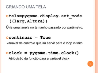 Elementos do PygameSons14