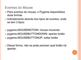 LINHApygame.draw.line(superfície, (corR,corG,corB), (posXinicio,posYinicio),(posXfinal,posYfinal),  largura)20