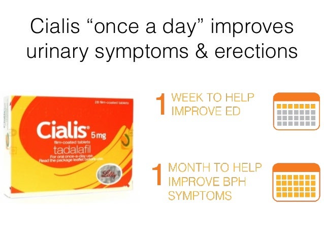 Cialis urine flow