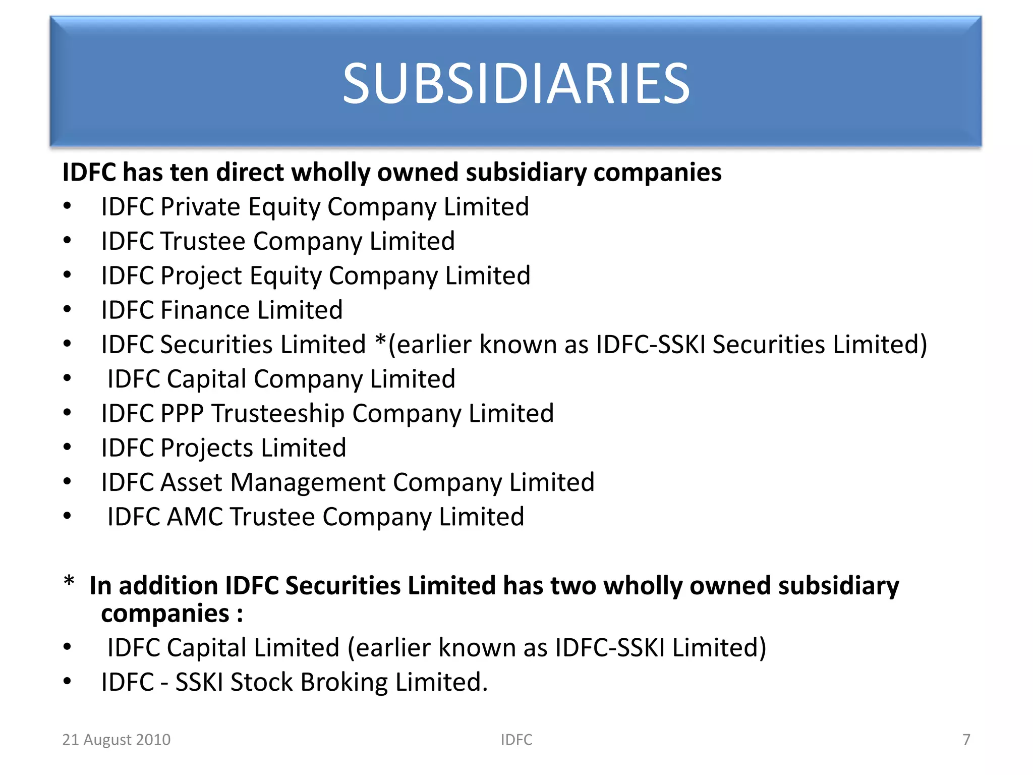 need to maintain a CAR of 15%, of which at least 10% should comprise Tier I capital.