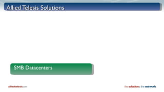 Allied Telesis Solutions SMB Datacenters 
