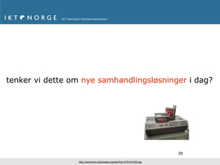 tenker vi dette om nye samhandlingsløsninger i dag?




                                                                        29

                 http://commons.wikimedia.org/wiki/File:VCR-N1500.jpg
 
