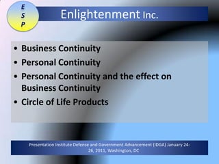 E S p Enlightenment Inc. ,[object Object]