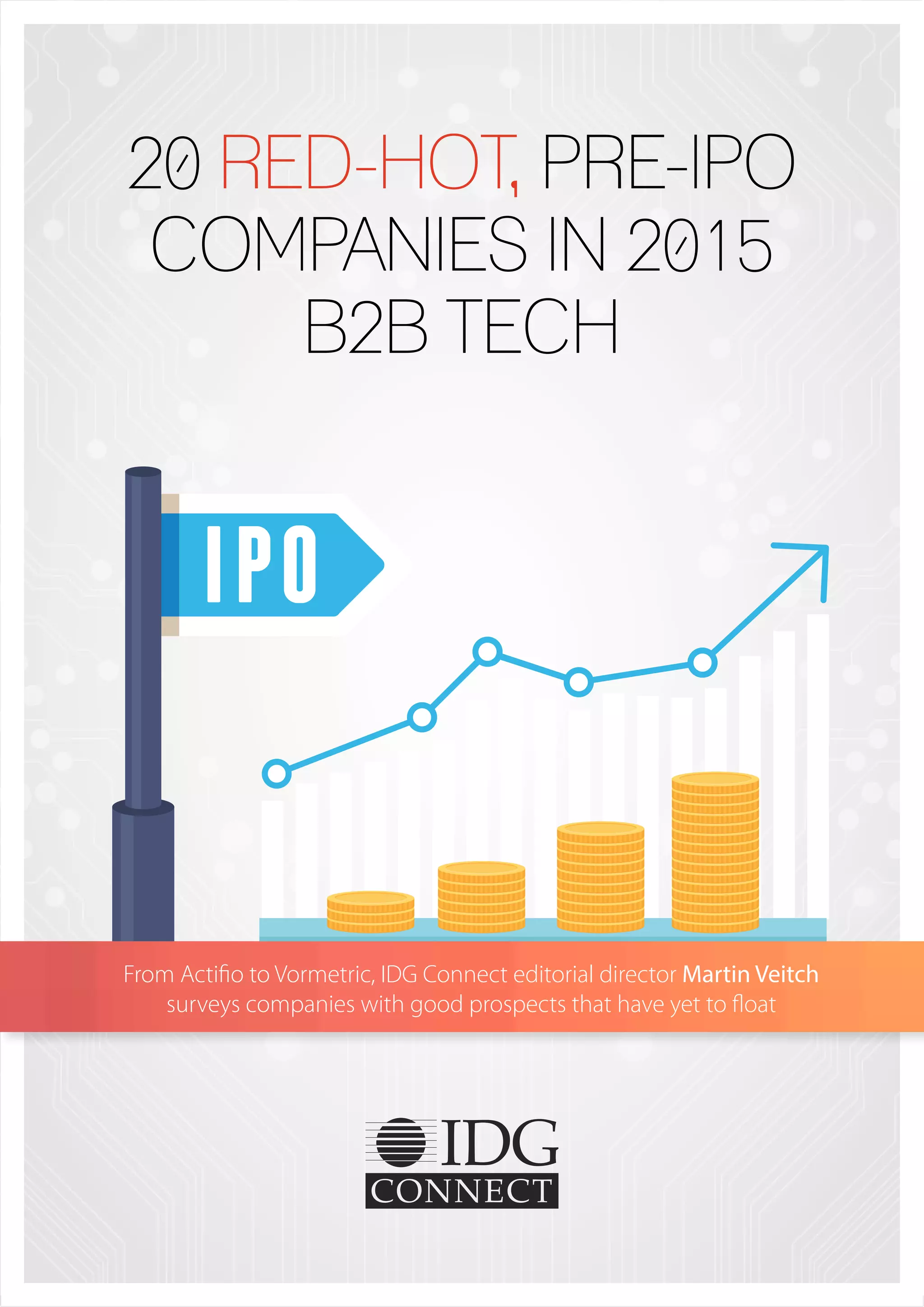20 Red Hot, PreIPO Companies in 2015 B2B Tech PDF