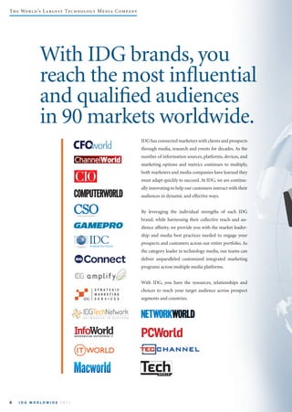 IDG Worldwide Overview | PDF