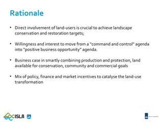 Idh initiative for sustainable landscapes