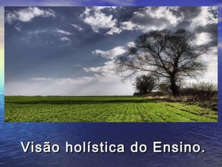 Visão holística do Ensino. 