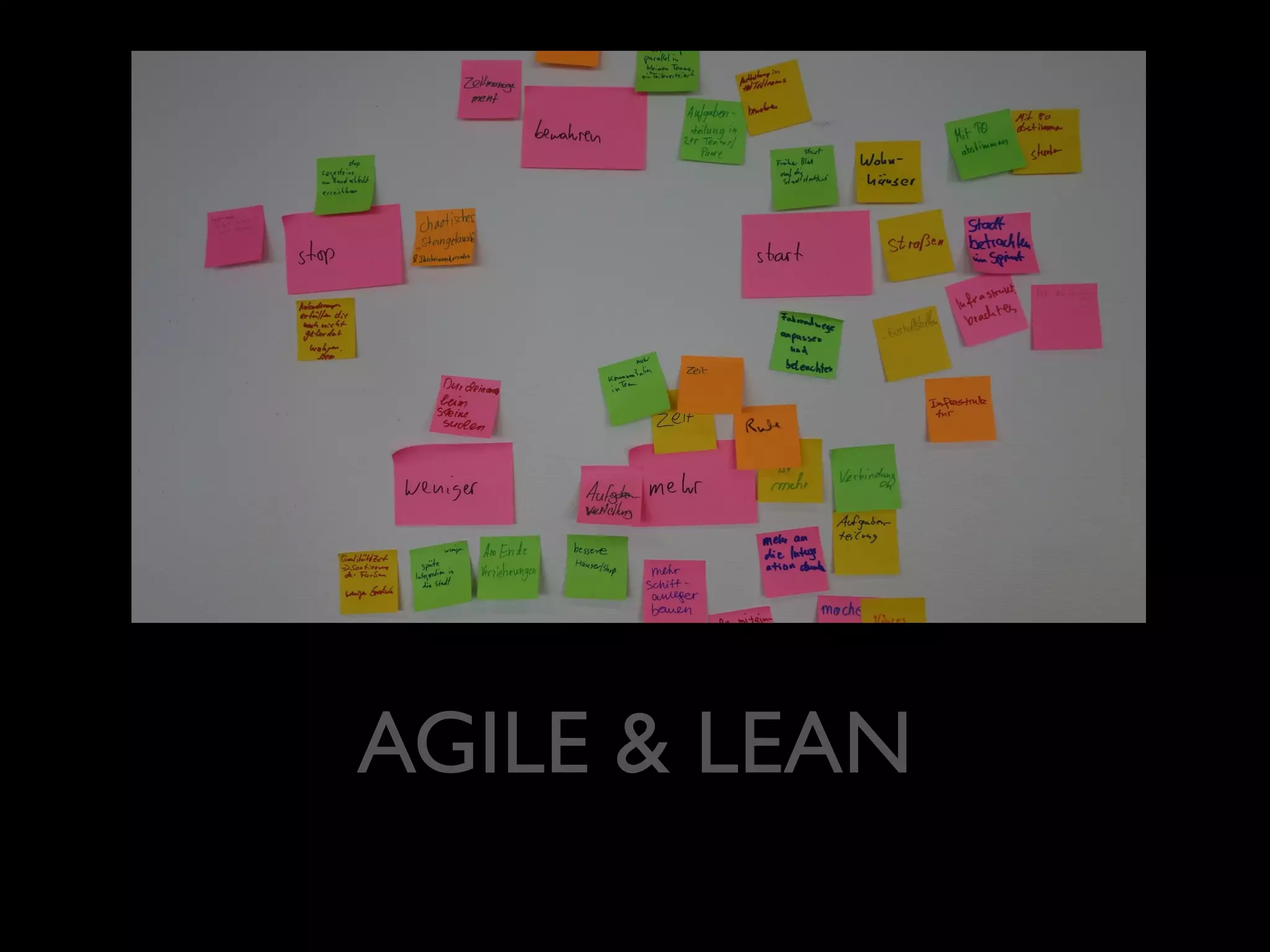 AGILE & LEAN

 