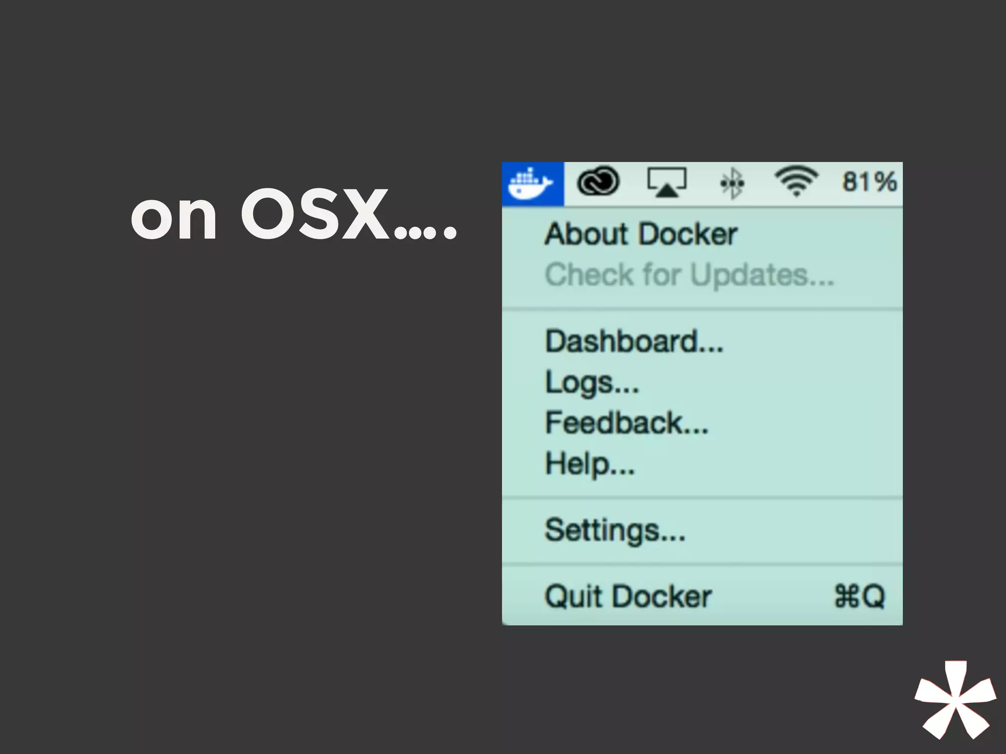 on OSX….
 