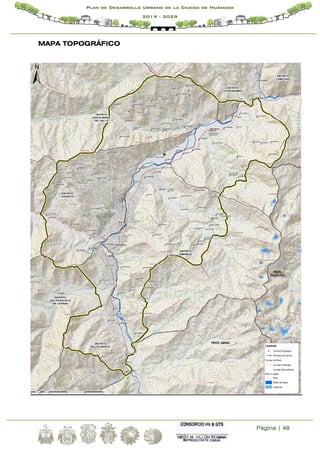 Página | 48
Plan de Desarrollo Urbano de la Ciudad de Huánuco
2019 - 2029
MAPA TOPOGRÁFICO
 