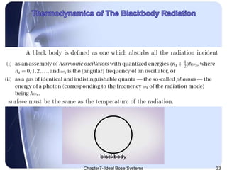 Chapter7- Ideal Bose Systems 33
 