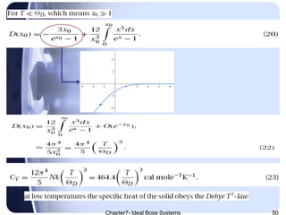 Chapter7- Ideal Bose Systems 50
 
