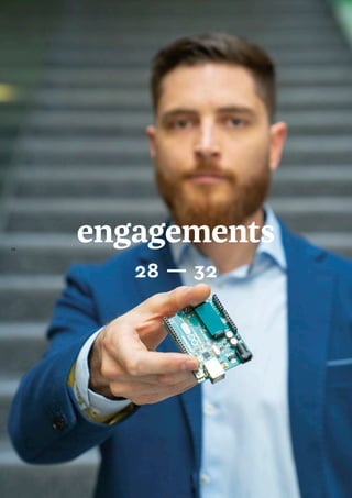 engagements
28 — 32
28
 