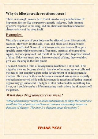 Idiosyncrasy | PDF