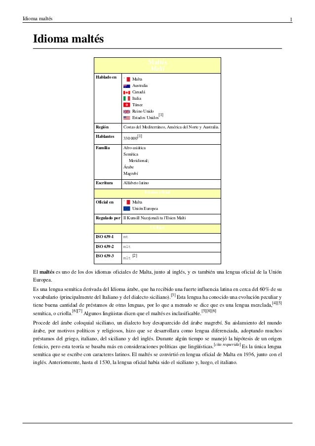 Idioma maltés