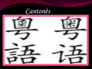 Cantonès 
 
