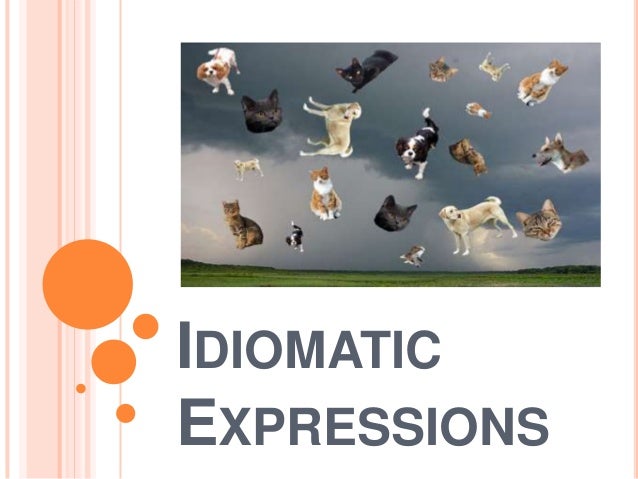 Idiomatic Expressions