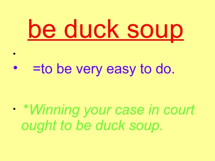 Idioms With Soup