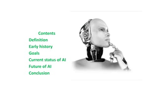 presentation about AI and its impact on our life | PPTX