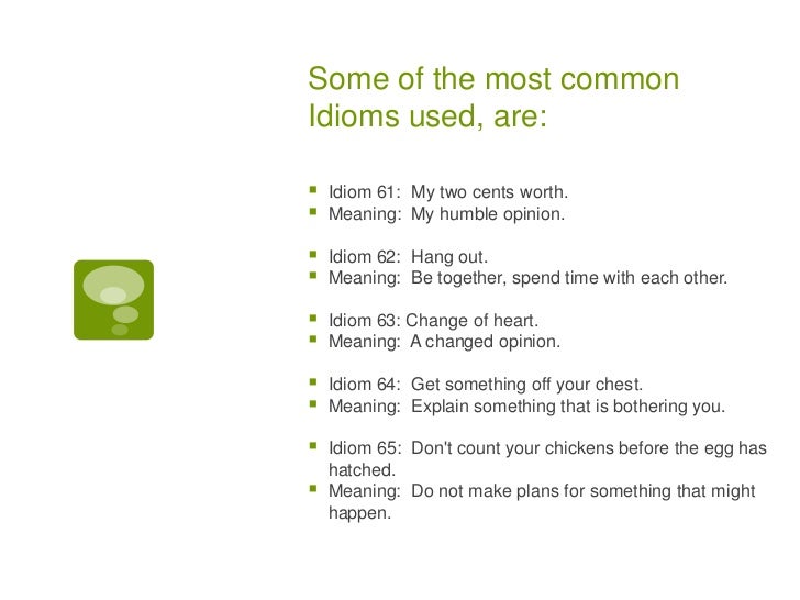 Idioms 61 80