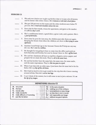 Idioms toefl