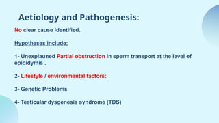 Idiopathic Oligo-astheno-terato-zoospermia with no demonstrable cause ...