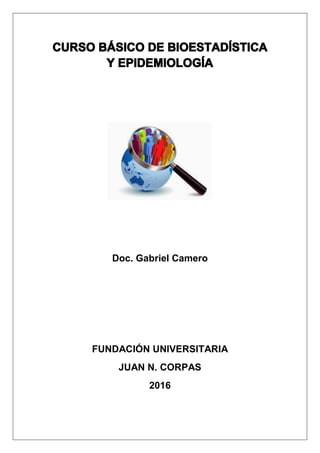 Doc. Gabriel Camero
FUNDACIÓN UNIVERSITARIA
JUAN N. CORPAS
2016
 