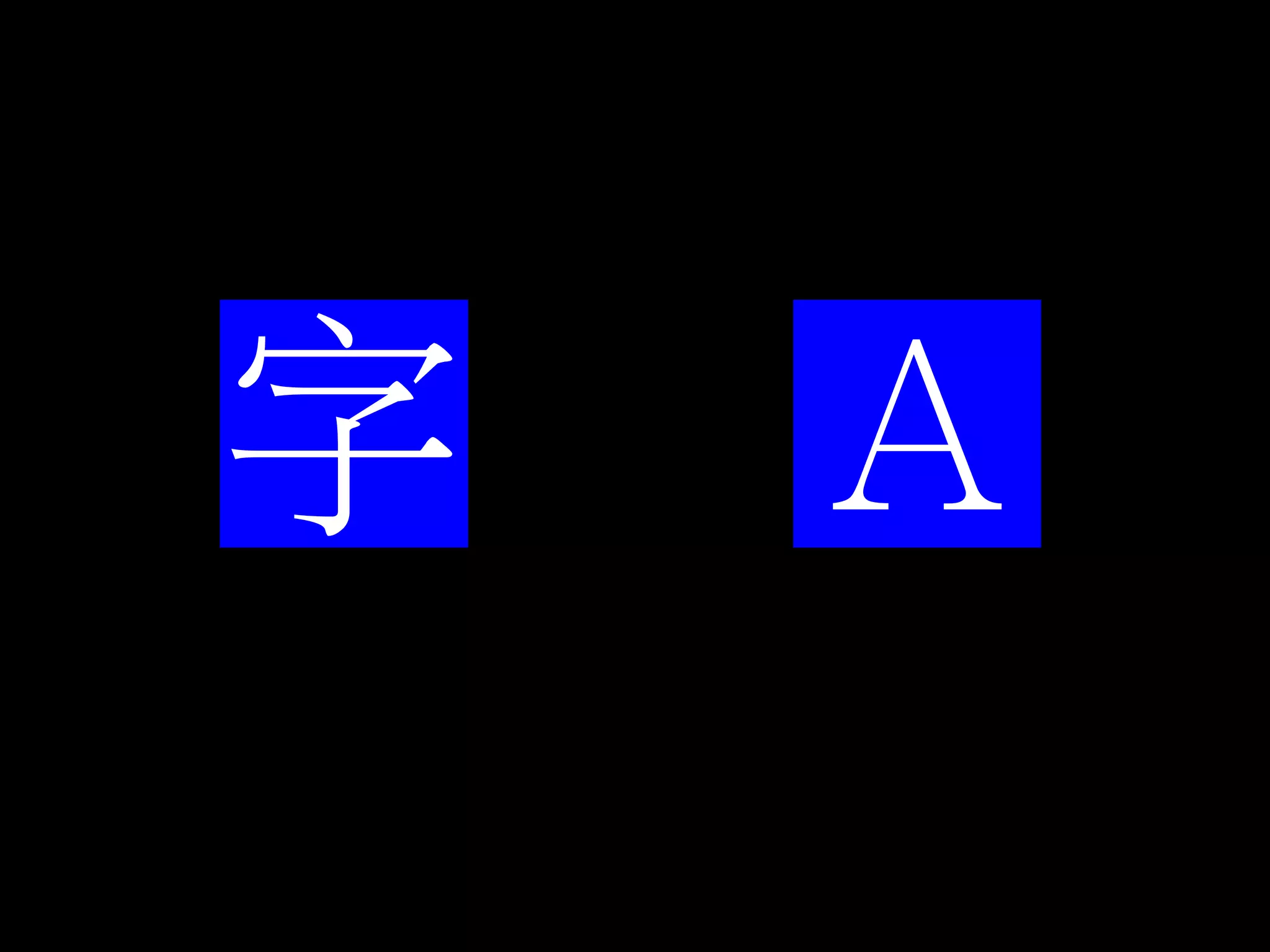 字   Ａ
 