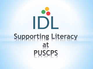 IDL Presentation | PPT