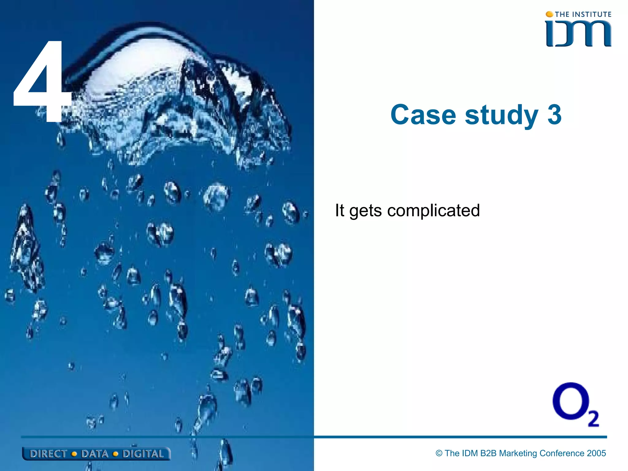 Case study 3 4 It gets complicated 