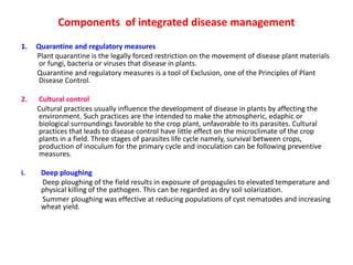 Integrated disease management of vegetables | PPTX
