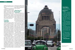 TURISMO

instalados com mesas ao ar livre e
vista às baias oferecem prato típico:
mariscos.
Quem gosta de ir às compras, tem
a opção de ir às tradicionais feiras
de artesanatos, produtos e comidas
regionais. Aqueles que preferem
produtos mais sofisticados podem
dirigir-se ao centro comercial – onde
há mercadorias de modelo estadunidense. Atualmente, as visitas que
predominam as praias acapulquenhas são as nacionais, afinal, outras
praias mexicanas ganharam preferência de turistas internacionais.

Cancún:
¿qué tal?

Para desvendar todas as belezas
de Cancun, o estrangeiro deve estar
disposto a percorrer os 22 quilômetros de areia branca que levam-no
às águas cristalinas e às paisagens
aprazíveis. A cidade, banhada pelas águas do Caribe, fica no estado
de Quintana Roo e é considerada a
porta de entrada para o mundo, já
que foi parte da antiga civilização do
povo maia. Esse é o principal destino
turístico mexicano. São pelo menos
3,3 milhões de visitantes por ano.
As hospedagens vão desde as mais
acessíveis até as mais luxuosas.
Dali a 70 quilômetros, está o parque ecológico XCaret. Um paraíso
para quem sonha em nadar com
peixes, golfinhos, tubarões ou ficar
cara a cara com animais exóticos.
O local lembra cenários de filmes
de aventura; a diferença é que tudo
é verdadeiro. Uma das atrações é o
nado subterrâneo. É possível que o
visitante explore-o apenas com coletes salva vidas e snorkel. Lá, quando
o dia termina, a diversão não acaba.
O parque também oferece atrações
30 ID mais

culturais aos seus visitantes. Uma delas é o espetáculo que conta mais da
história, cultura e miscigenação dos
nativos os espanhóis.

¿Qué hay en
Cozumel?

Perto dali, a 60 quilômetros do sul
de Cancun, está a ilha de Cozumel.
Mais um destino perfeito para quem
gosta de mergulhar. Nadar nas águas
quentes e tranquilas. Não importa o
quanto o mergulho seja raso, é possível admirar mais da vida oceânica. A
riqueza da fauna marinha faz do passeio uma experiência encantadora.
Os hotéis de Cozumel tendem a
ser mais em conta. Escolher entre
o banho de piscina com vista para
o mar ou banho de água salgada é
escolha do visitante. E falando em
salgado, vale arriscar o “portunhol”
para conseguir algum desconto nas
compras de produtos, já que boa parte do comércio é de rua e os preços
das mercadorias não são baixos. Os
passeios podem ser feitos de táxis,
motos ou jipes alugados.
É evidente que o México é um país
místico. Há o que refletir em relação
ao comportamento e cultura de todo
esse povo. O conhecimento histórico
pode ser engrandecido durante visitas a museus e idas aos principais
monumentos. Talvez a ausência do
drama da morte seja por conta do
costume que essa gente tem: de saber abrigar e encarar a própria vida.
Vida que a alma mexicana transborda independente de qualquer recriminação estadunidense ou qualquer
outro problema social e político. E,
com o mundo, eles compartilham de
suas belezas públicas. É uma dose
que vale pra vida inteira.

Como chegar a
cidade do México:
No Brasil, há voos diretos.
Como chegar a
Cancún:
Nenhum voo direto para
o aeroporto internacional
de Cancun parte do Brasil.
Empresas aéreas oferecem
voos com escala em Chicago, Washington – nos Estados Unidos. Outras duas
opções são as escalas em
Lima, no Peru ou na Cidade
do México.
A zona hoteleira de Cancun está a 20 quilômetros
do aeroporto. O trajeto pode
ser feito de ônibus de linha,
translado do hotel, carro alugado ou táxi.
Para conseguir o visto mexicano é fácil: basta acessar
o site www.inm.gob.mx. Em
seguida, preencher e imprimir uma autorização eletrônica.
• Moeda local: peso. O
dólar norte-americano é
aceito em vários estabelecimentos, mas o troco é devolvido em moeda mexicana.
•Mais informações do
parque XCaret:

www.xcaret.com

*Matéria gentilmente cedida pelo
jornalista Júnior Cipriano.

ID mais 31

 