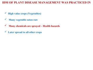 Integrated disease management in plant pathology | PPT