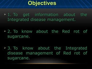 IDM MODEL OF RED ROT OF SUGERCANE By Md. Kamaruzzaman Shakil | PPT