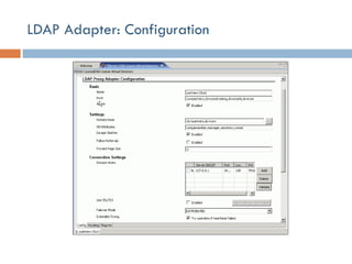 LDAP Adapter: Configuration 