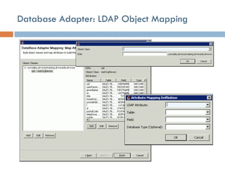 Database Adapter: LDAP Object Mapping 