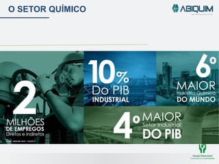O SETOR QUÍMICO
 
