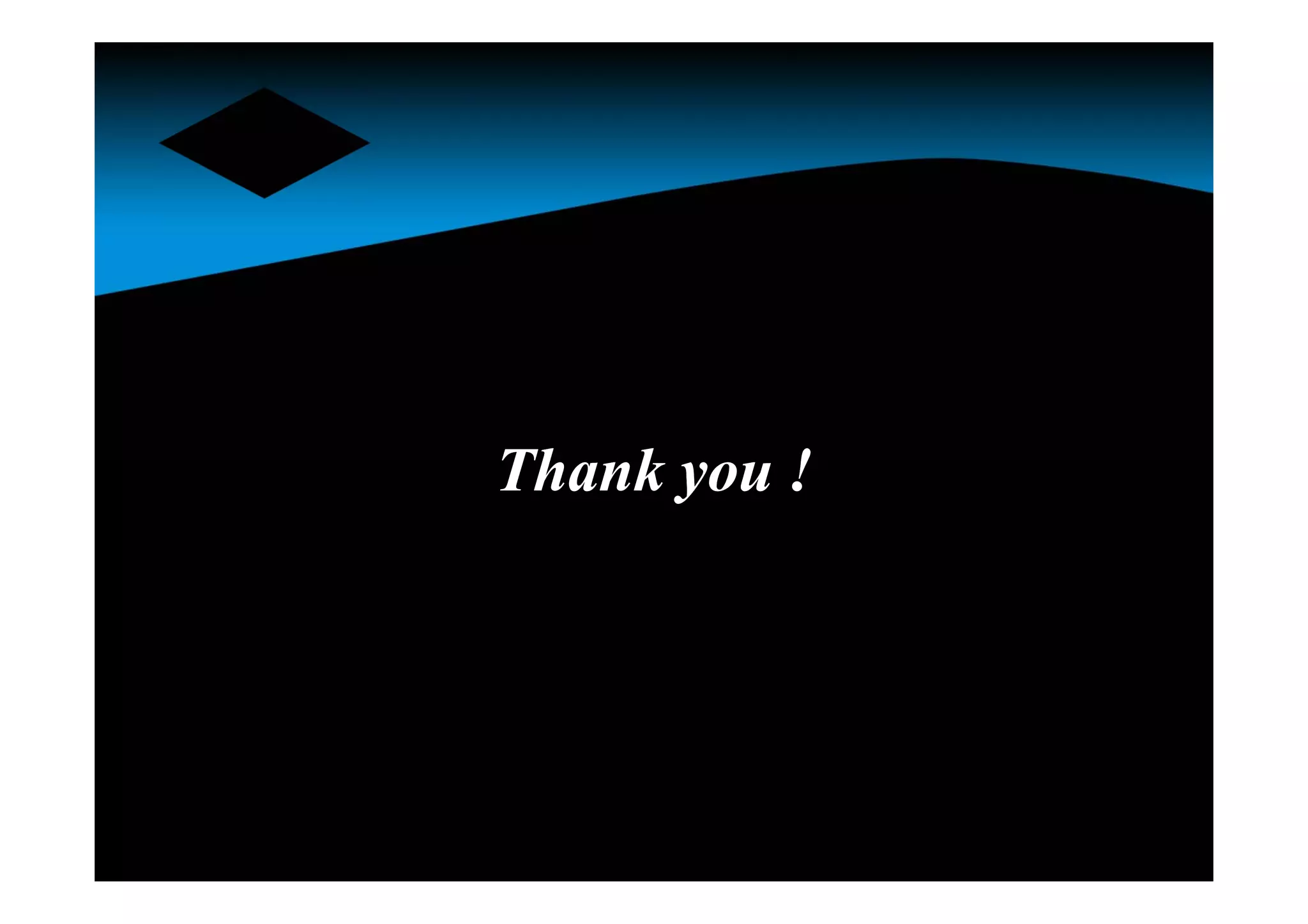 Thank you !Thank you !
 