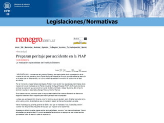 Legislaciones/Normativas
 
